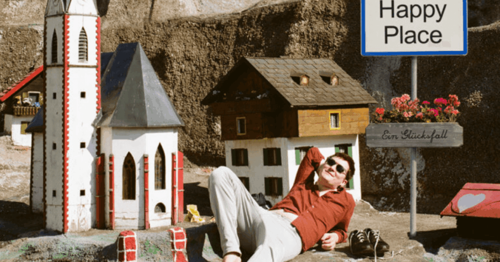 Hosea Ratschiller hat seinen Happy Place gefunden.